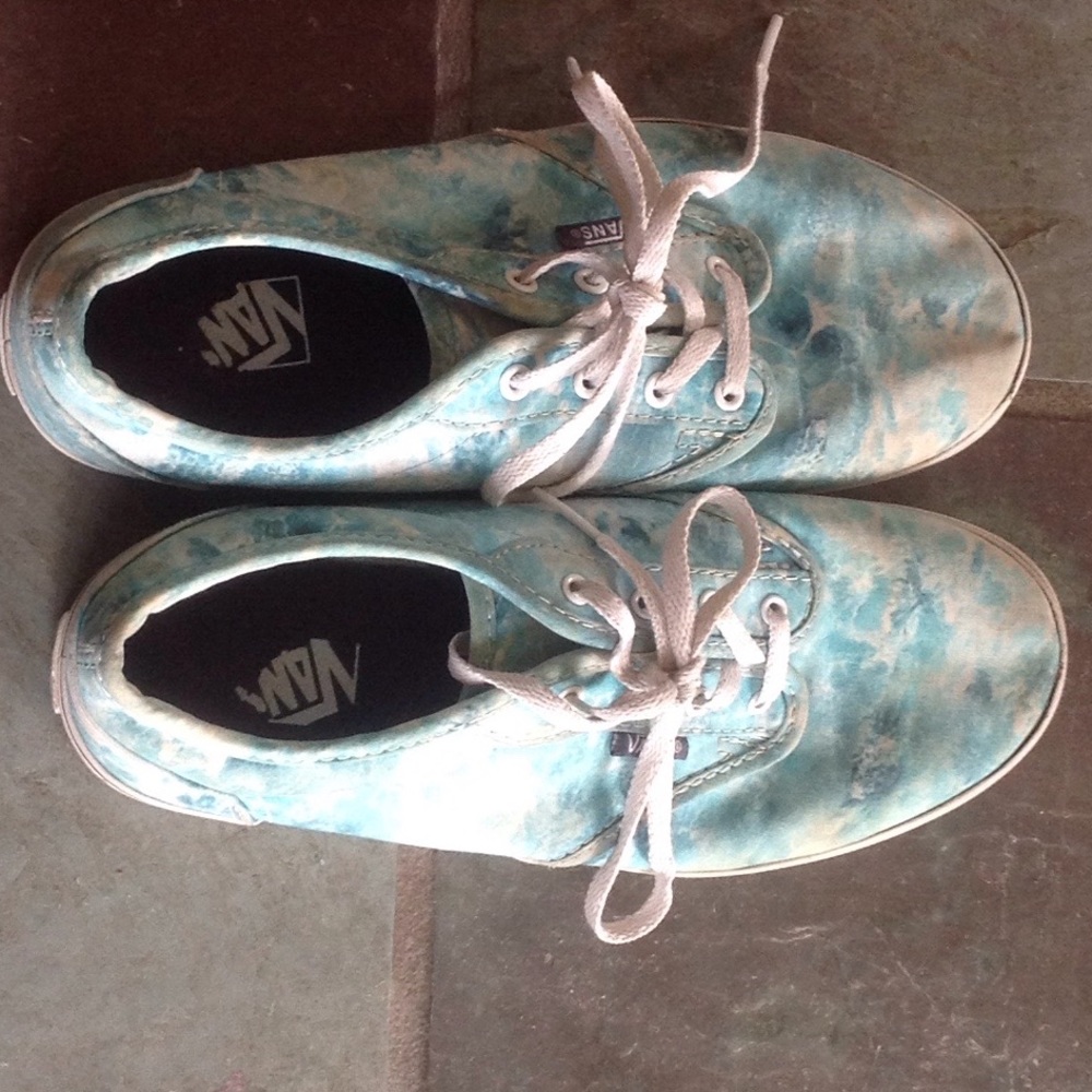 Tie dye vans